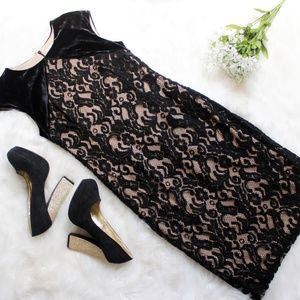 Black Lace Cato Dress